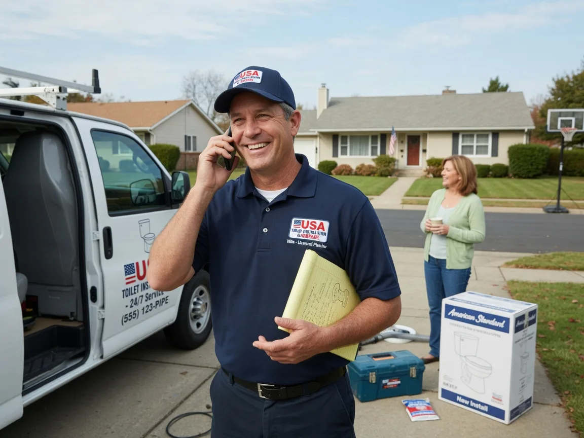 Toilet Installation Menominee, MI FAQs